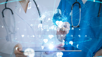 Medical technology concept.